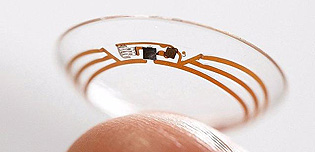 谷歌或研发太阳能智能隐形眼镜