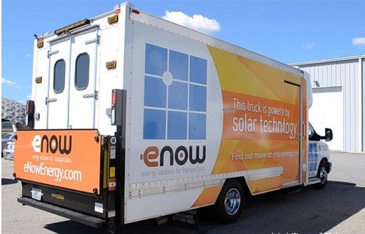 12小时续航零排放 美国研发太阳能冷藏车