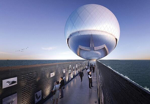 【图赏】巨大的太阳能海水淡化圆球