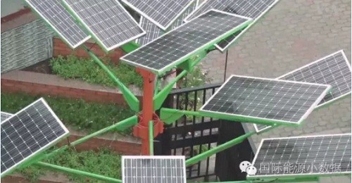 “光伏树”：一棵“树”可抵400平方米地面电站发电量